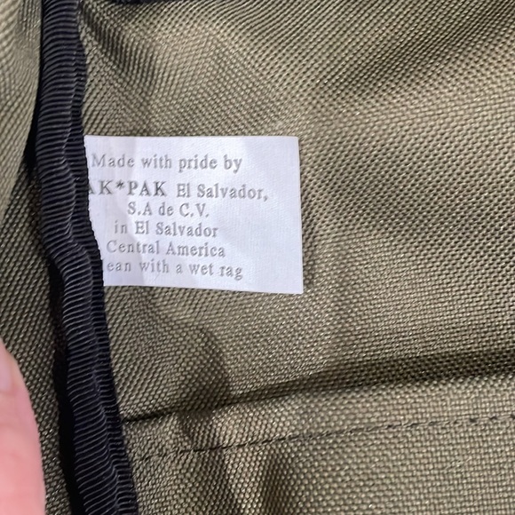 Genuine YAK PAK Y2K  Bag - Original Vexed Generation Design Olive Green - Picture 4 of 8